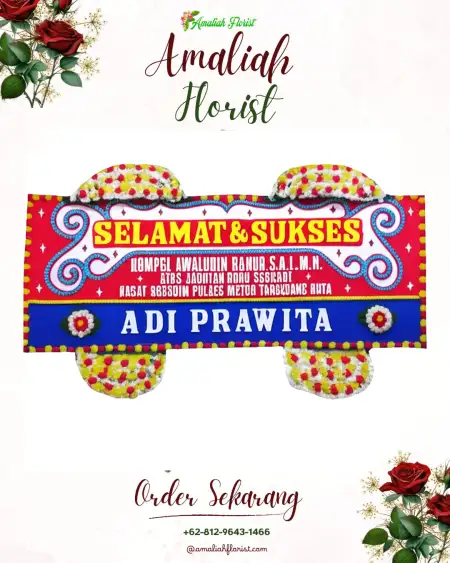 Papan Bunga Ucapan Selamat Tondano Timur